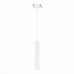 Фото ST151.508.01 Встраиваемый подвесной светильник Белый GU10 1*50W  IP20 D54xH290 220V Без ламп Подвесные светильники