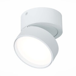 Фото ST651.542.14 Светильник потолочный поворотный Белый LED 1*14W 4000K 1 100Lm Ra>90 120° IP20 D105xH88 Накладные светильники