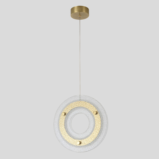 Фото Светильник подвесной Crystal Lux DIEGO SP25W LED BRASS