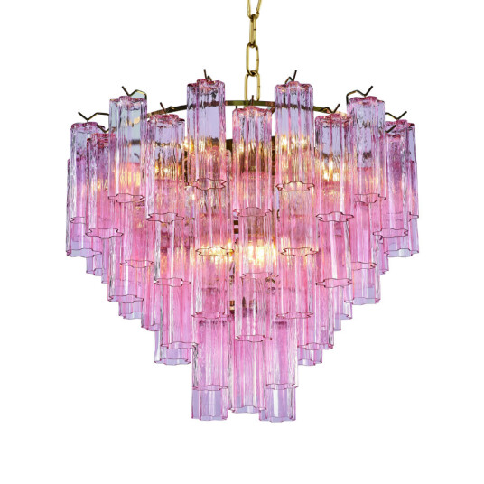 Фото Люстра OWD2093-D75 gold/pink