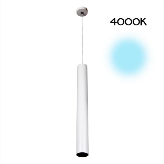 Фото CL01PBL120N Тубус Белый Подвес 12W*4000K