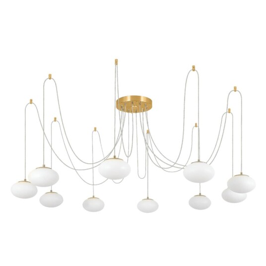 Фото CL226A093 ATMAN Смарт Бронза Люстра Подвесная