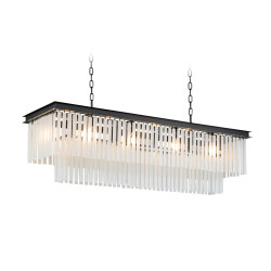 Фото Люстра Odeon 10C/P black/frost