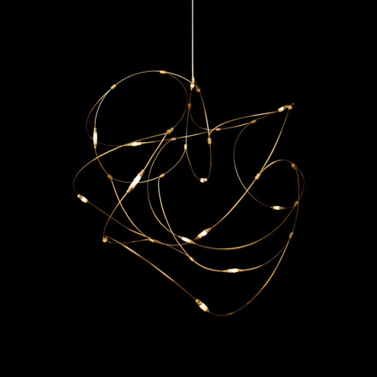 Фото Подвесной светильник 10154P/D800 gold