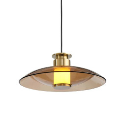 Фото Подвесной светильник 8665P/L gold/amber