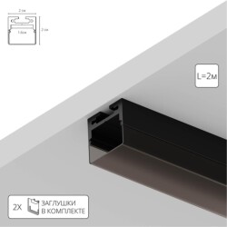 Фото A202066S АЛЮМИНИЕВЫЙ ПРОФИЛЬ