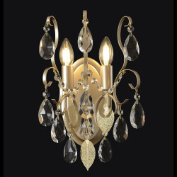Фото Бра Crystal Lux ESMIRALDA AP2 GOLD