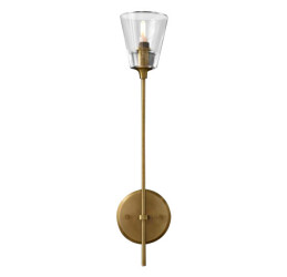 Фото Настенный светильник Torche De Verre 1 light gold