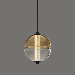 Фото Подвесной светильник MD24022079-1A black/amber