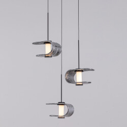 Фото Подвесной светильник MD24020901-3A black/smoky