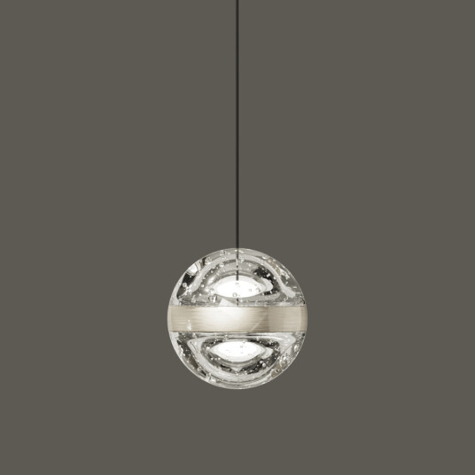 Фото Подвесной светильник MD23030088-1A nickel/clear