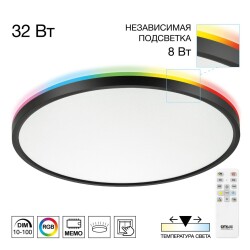 Фото CL749401 NORMA Черный с пультом и RGB