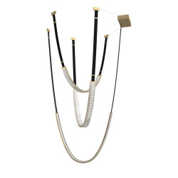 Фото Подвесной светильник MD24083001-3A black/gold