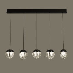 Фото Подвесной светильник MD24001033-5B black/clear