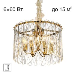 Фото CL318262 TALLA Золото Люстра