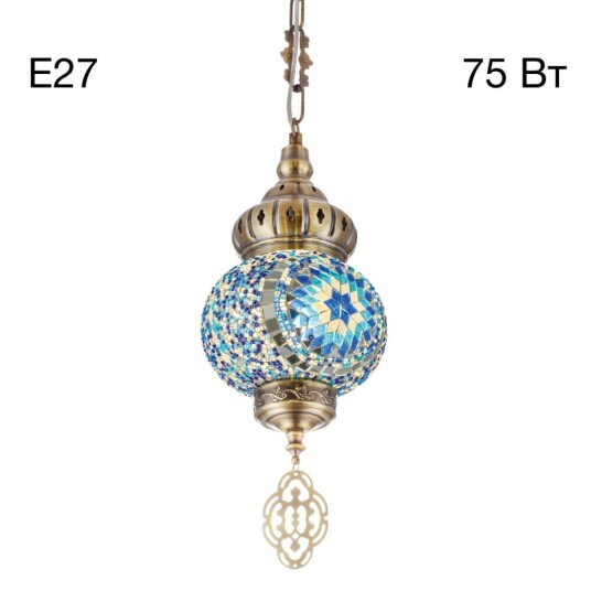 Фото CL419116 Каир Мозаика Синяя Подвес