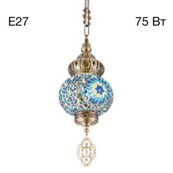 Фото CL419116 Каир Мозаика Синяя Подвес