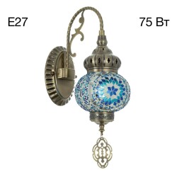 Фото CL419316 Каир Мозаика Синяя Бра