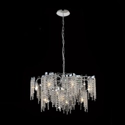Фото CL325121 Рита Хром+Прозр. Св-к Люстра