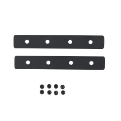 Фото Комплект соединителей прямых для встраиваемого магнитного трека в натяжной ПВХ потолок 2 шт. Crystal Lux CLT 0.223 08