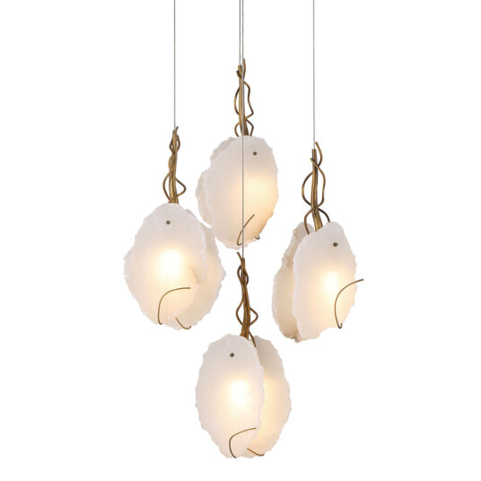 Фото Подвесной светильник RP168421-4 matt gold bronze