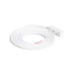 Фото A740233N коннектор для ввода питания для шинопровода (трека) LINEA и OPTIMA 2м, белый