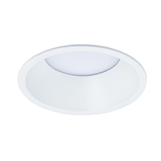 Фото A7793PL-1WH Светильник потолочный встраиваемый светодиодный FRAME Ø90x47мм IP20 монтаж Ø82мм 7Вт 650Лм 3000К 80+ 80°