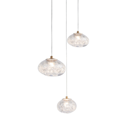 Фото Подвесной светильник P98065-3 antique brass