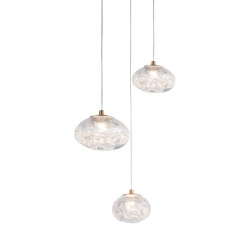 Фото Подвесной светильник P98065-3 antique brass