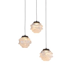 Фото Подвесной светильник MD25030003-3A matt black/clear