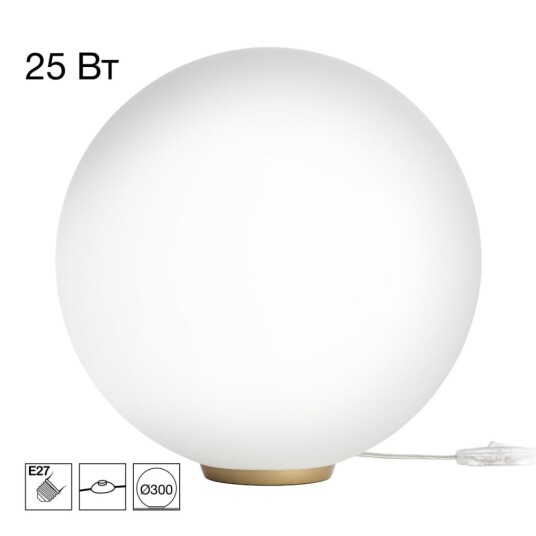 Фото CL941D30T2 RON Настольный Св-к Шар База Золото