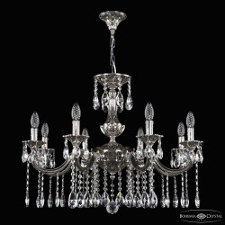Фото Люстра с хрустальными подвесками AL78101/8/250 A NB Bohemia Ivele Crystal