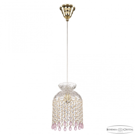 Фото Подвесной светильник с хрусталём 14781P/16 G V7010 Bohemia Ivele Crystal