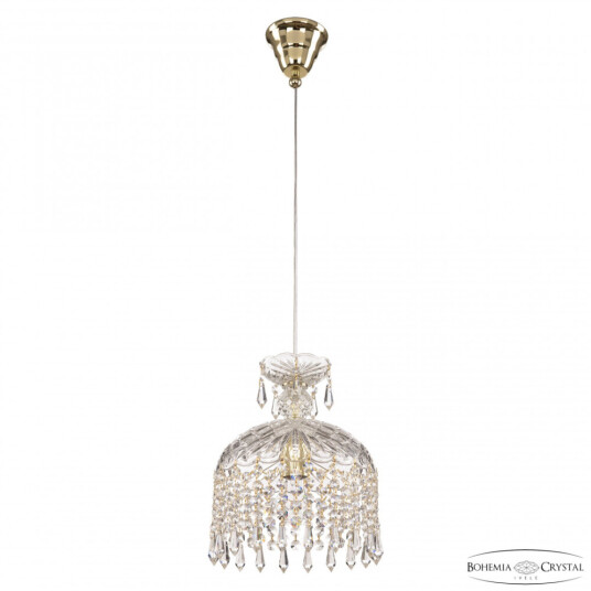 Фото Подвесной светильник с хрусталём 14781P/22 G Drops Bohemia Ivele Crystal