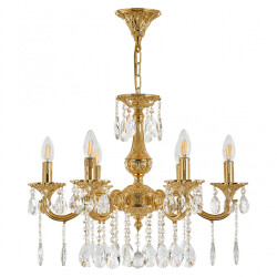 Фото Люстра с хрустальными подвесками AL78101/6/175 A G Bohemia Ivele Crystal