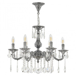 Фото Люстра с хрустальными подвесками AL78101/6/175 A NB Bohemia Ivele Crystal