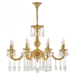 Фото Люстра с хрустальными подвесками AL78101/8/250 A G Bohemia Ivele Crystal