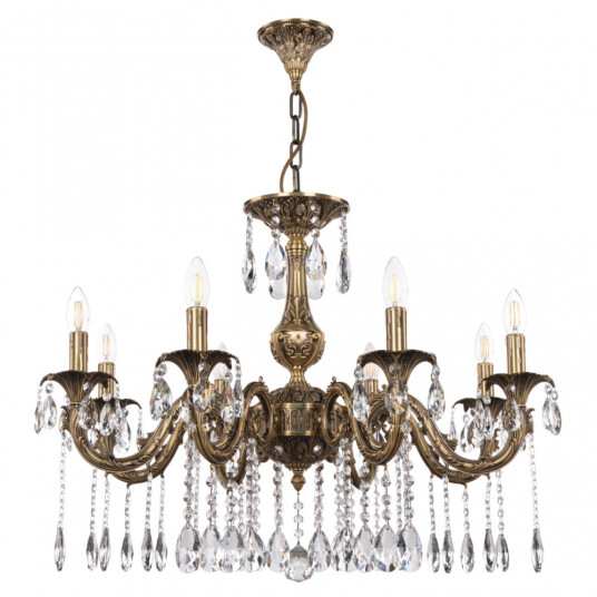 Фото Люстра с хрустальными подвесками AL79101/8/250 A FP Bohemia Ivele Crystal