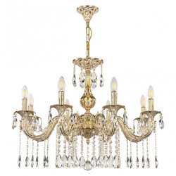 Фото Люстра с хрустальными подвесками AL79101/8/250 A GW Bohemia Ivele Crystal