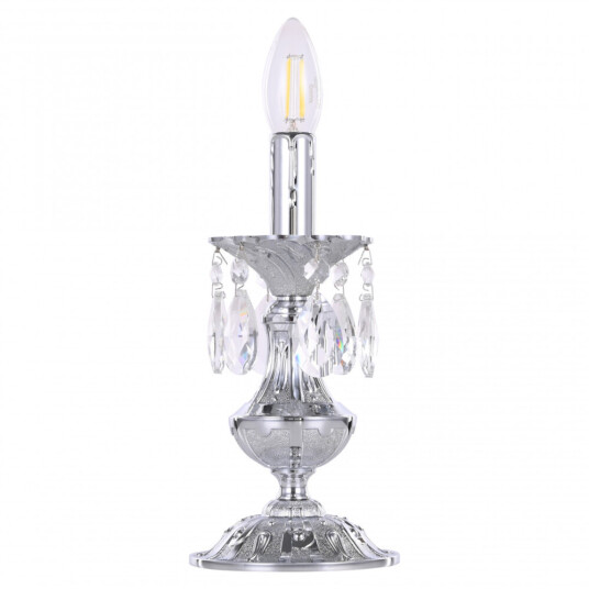 Фото Настольная лампа AL77200L/1-25 Ni Bohemia Ivele Crystal