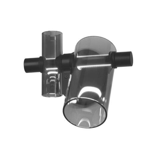 Фото Настенный светильник 7312W black/smoky