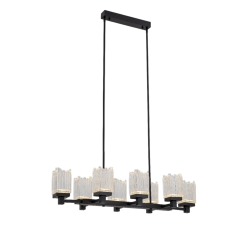 Фото Подвесной светильник MD25020403-8B1 Matt black, LED/39.8W, 3000K dimmable