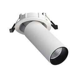 Фото ST759.548.07 Св-к встр. Белый LED 1*7W 4000K 560Lm Ra>90 60° IP20 D95xH156 220-240VV Встраиваемые светильники