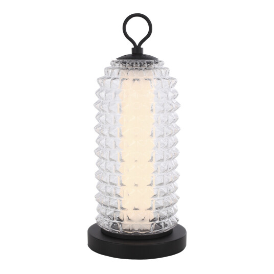 Фото SL6144.404.01 Прикроватная лампа ST-Luce черный/прозрачный LED 1*12W 4000K САГУАРО