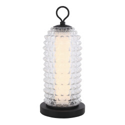 Фото SL6144.404.01 Прикроватная лампа ST-Luce черный/прозрачный LED 1*12W 4000K САГУАРО