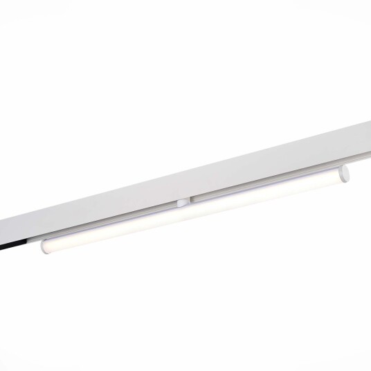 Фото ST803.546.10 Магнитный трековый светильник Белый LED 1*10W 4000K 1 200Lm Ra>90 120° IP20 L604xW28xH8 SKYLINE 48