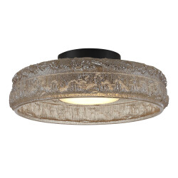 Фото SL6143.422.01 Светильник потолочный ST-Luce черный/шампань LED 1*15W 4000K АНТИК