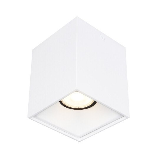 Фото ST168.502.01 Светильник потолочный Белый GU10 1*50W IP20 L82,5xW82,5xH104 220V Без ламп Накладные светильники