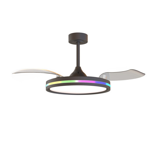 Фото 8728 Люстра потолочная-вентилятор RAFAGA