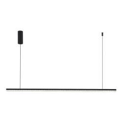 Фото SL1018.423.01 Светильник подвесной ST-Luce черный/прозрачный LED 1*32W 4000K ЭВКЛИДИК